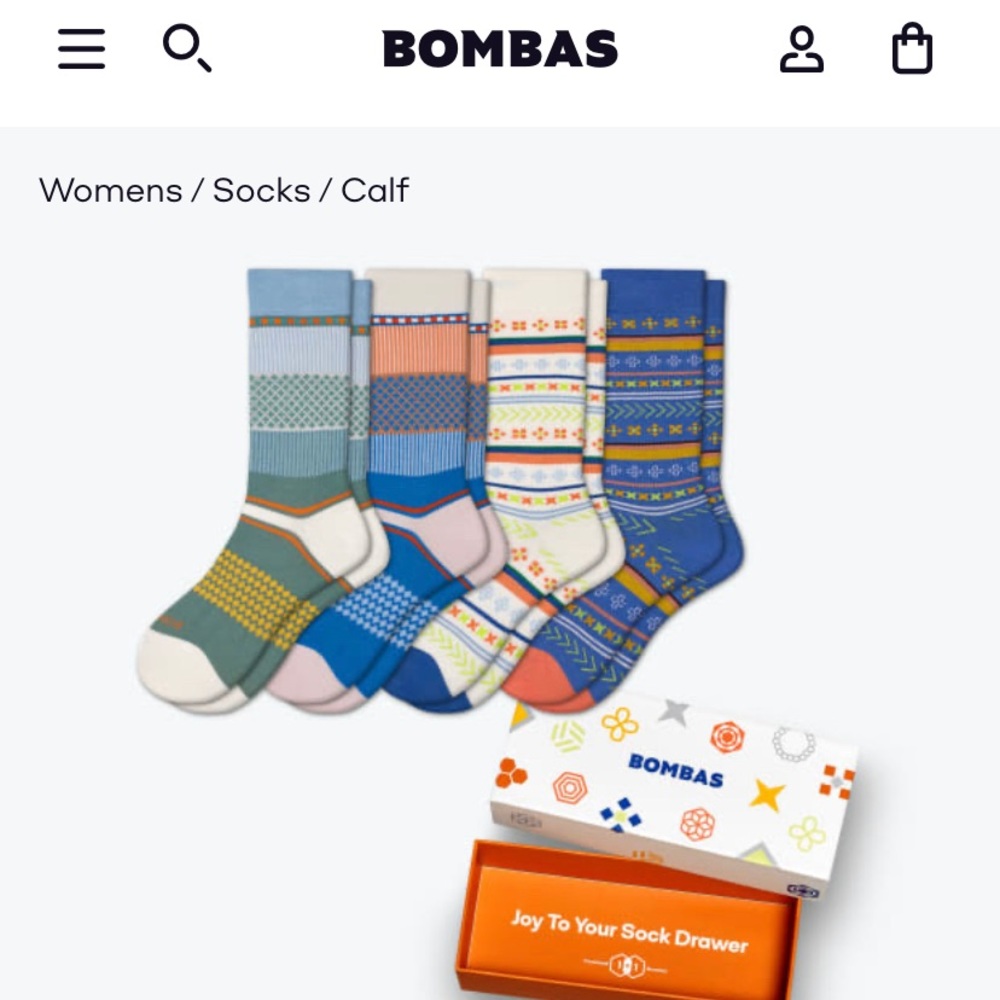 Bombas Lightweight Calf Socks